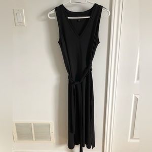 Banana republic black maxi dress Size S-M